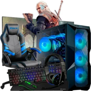 Pc Gamer Completo Barato 16gb Ram Ssd 480gb + Cadeira + Wifi